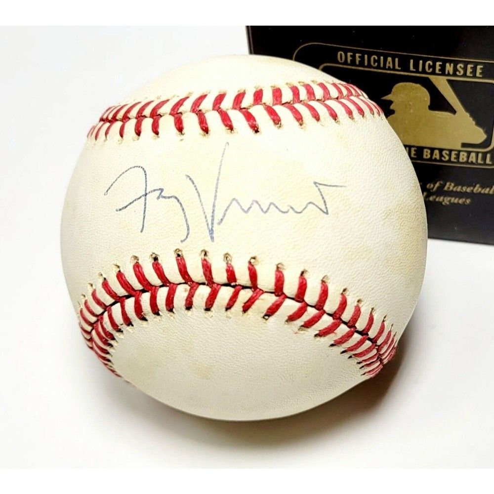 Fay Vincent MLB 8th Commissioner Signed Baseball Major League 1989-1992  VGC!